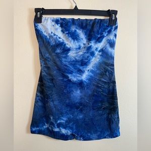 Fashion Nova Blue Bodysuit Romper Size M Women Girls Jumpsuit